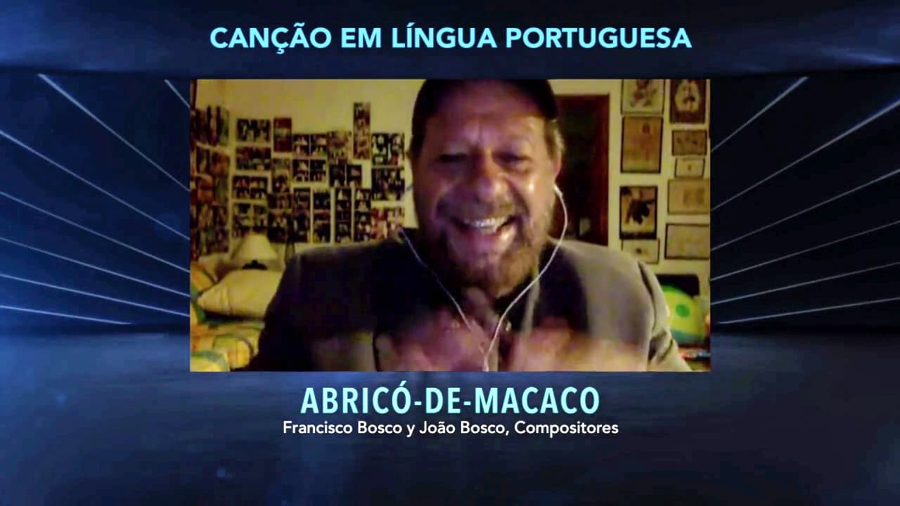 Francisco Bosco y João Bosco ganaron la Mejor Canción en Lengua Portuguesa por ‘Abricó-de-Macaco’.