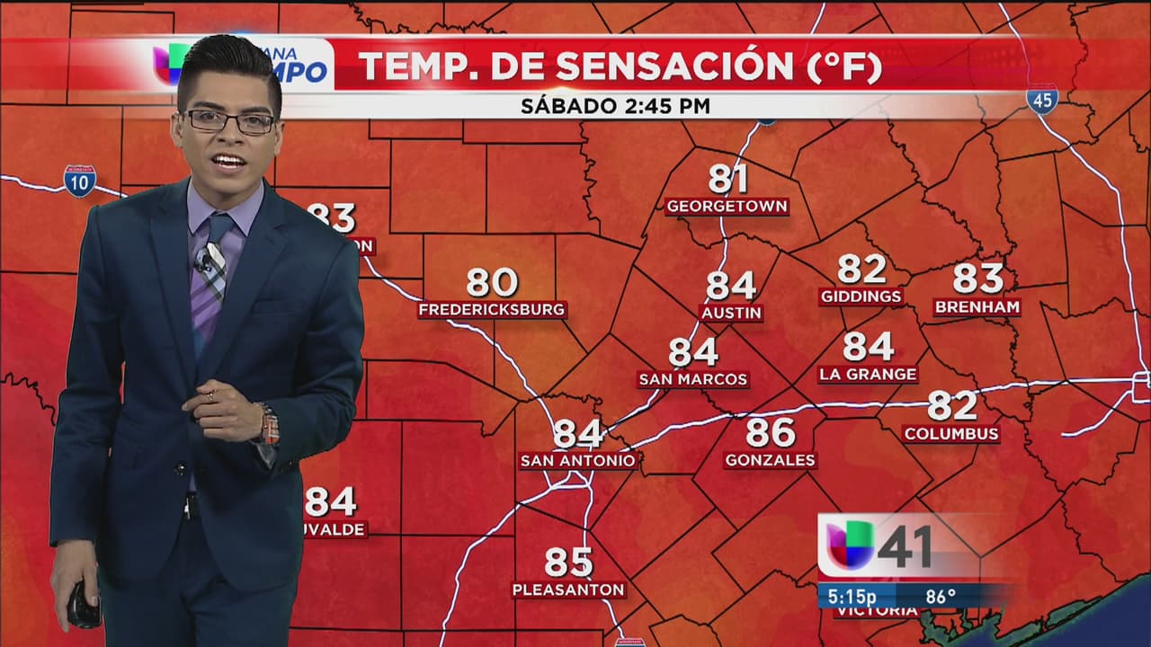 En San Antonio hay temperaturas agradables durante este fin de semana