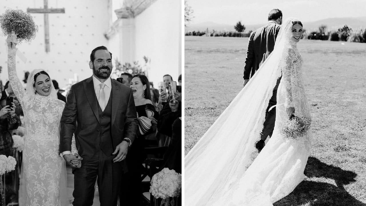 La boda religiosa de Ana Brenda.