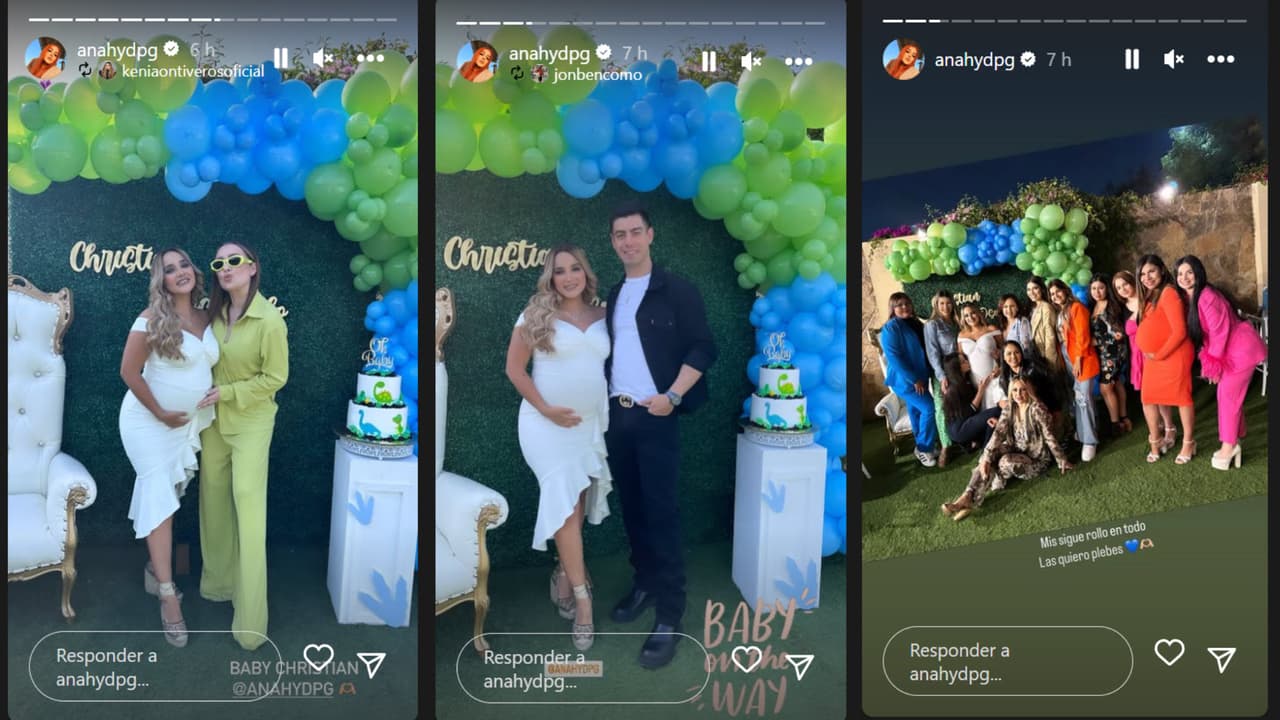 Una de las invitadas fue Kenia Ontiveros (foto de la izq.), esposa de Larry Hernández y una de las amigas más cercanas a Daisy Anahy.