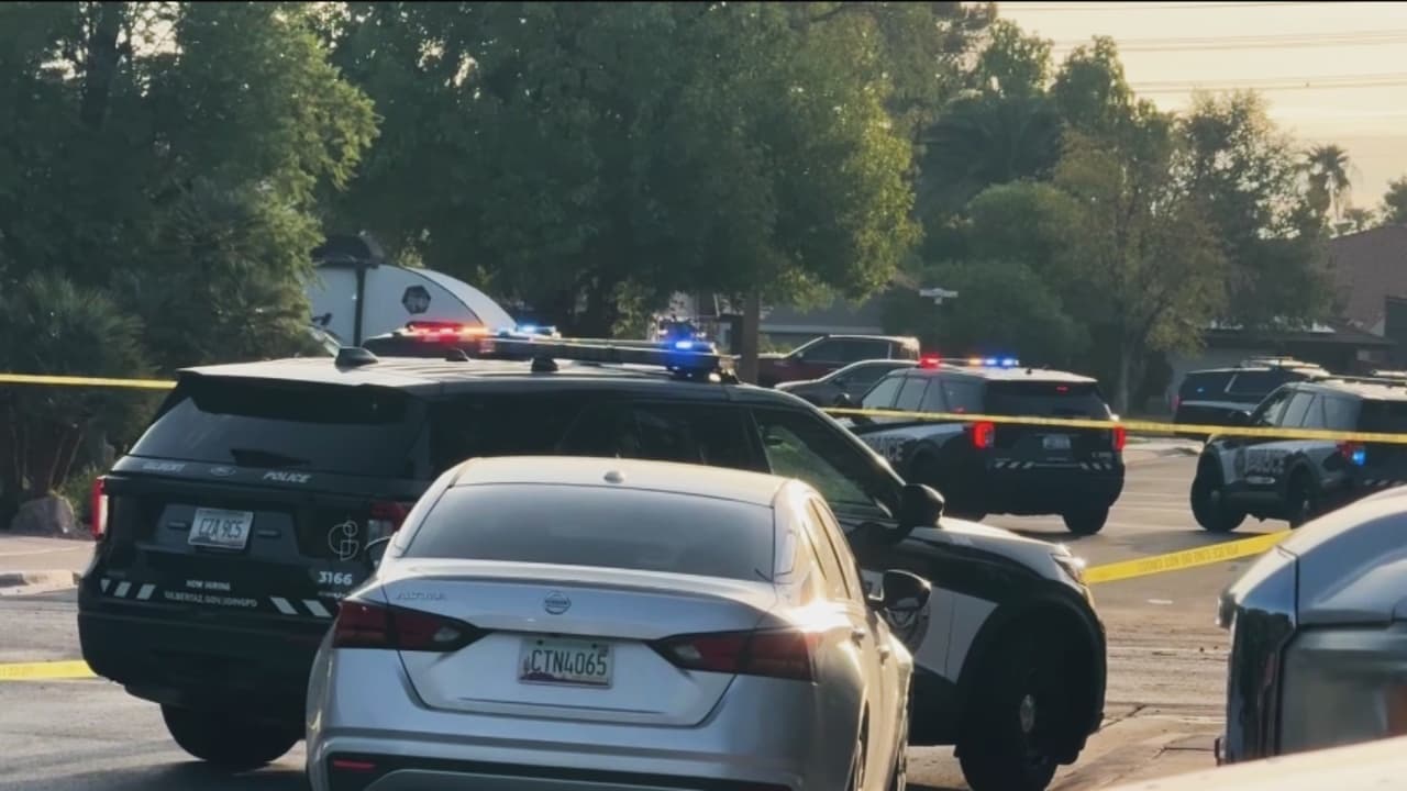 Hombre muere baleado por la policía en Gilbert tras amenazar a oficiales con un cuchillo