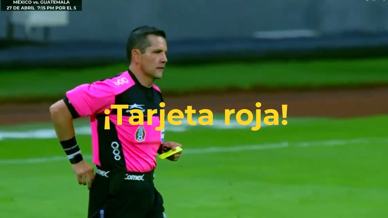 ¡Roja directa para Xolos!