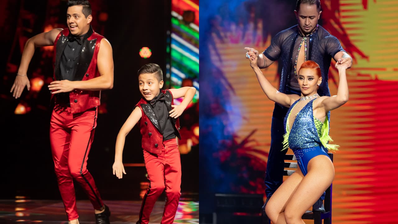 La noche arrancó con la disciplina de baile y un primer duelo entre los guatemaltecos Axel y José y los colombianos Alex y Judy.