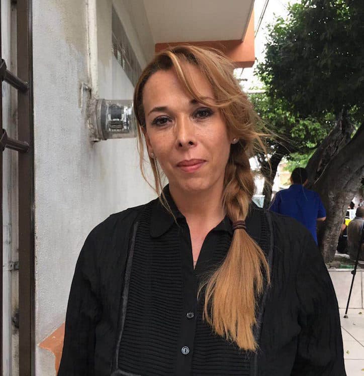 Verónica Aguirre, hija de Rubén Aguirre