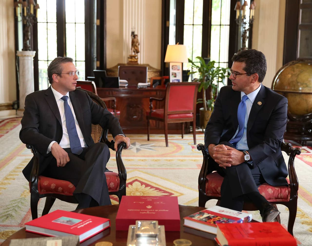 Reunión entre el Gobernador de Puertro Rico y el Comisionado Residente en Washington