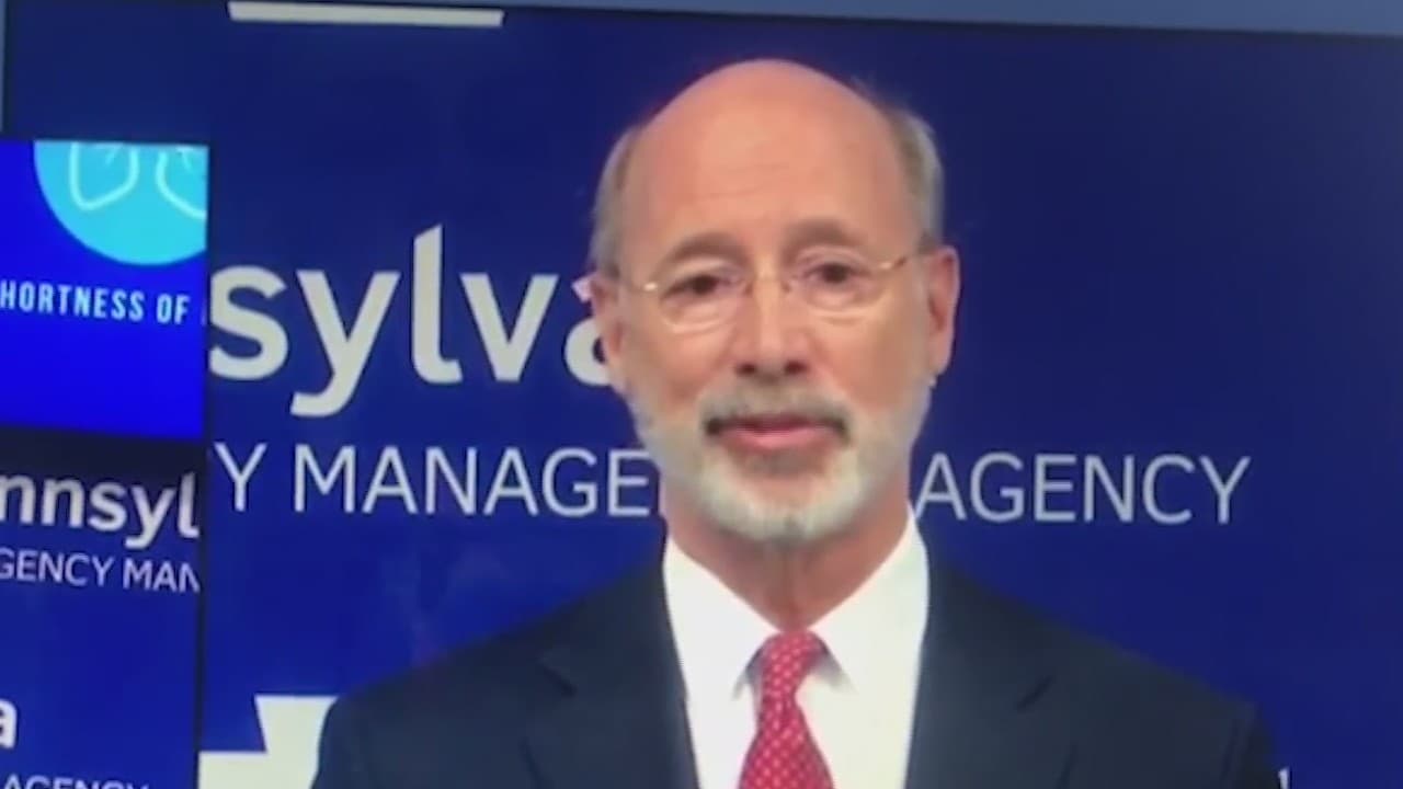 Trump critica la "lentitud en la reapertura de Pensilvania" y Wolf le responde 