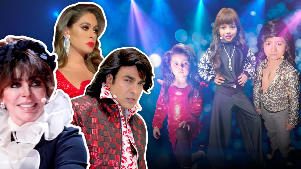 Así lucirían Galilea Montijo, Vero Castro y Albertano si fueran Pequeños Gigantes