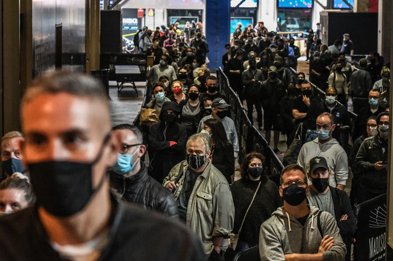 En la ciudad de Nueva York existen 88 lugares de votación anticipada, entre los que se encuentran el Barclays Center de Brooklyn y el Madison Square Garden en Manhattan, que aparece en la foto.