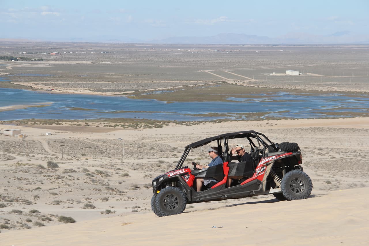 También se puede subir en cuatrimoto.