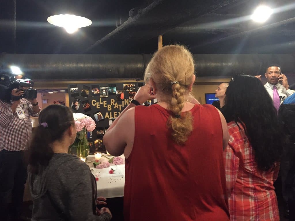 Fue muy concurrido el tributo a Alex de Souza en Manhattan.