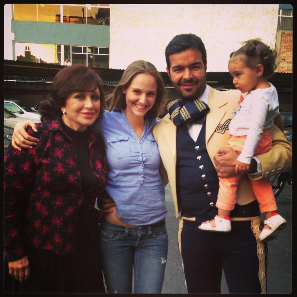 Caro siempre estuvo junto a su esposo para apoyarlo en todos sus proyectos.