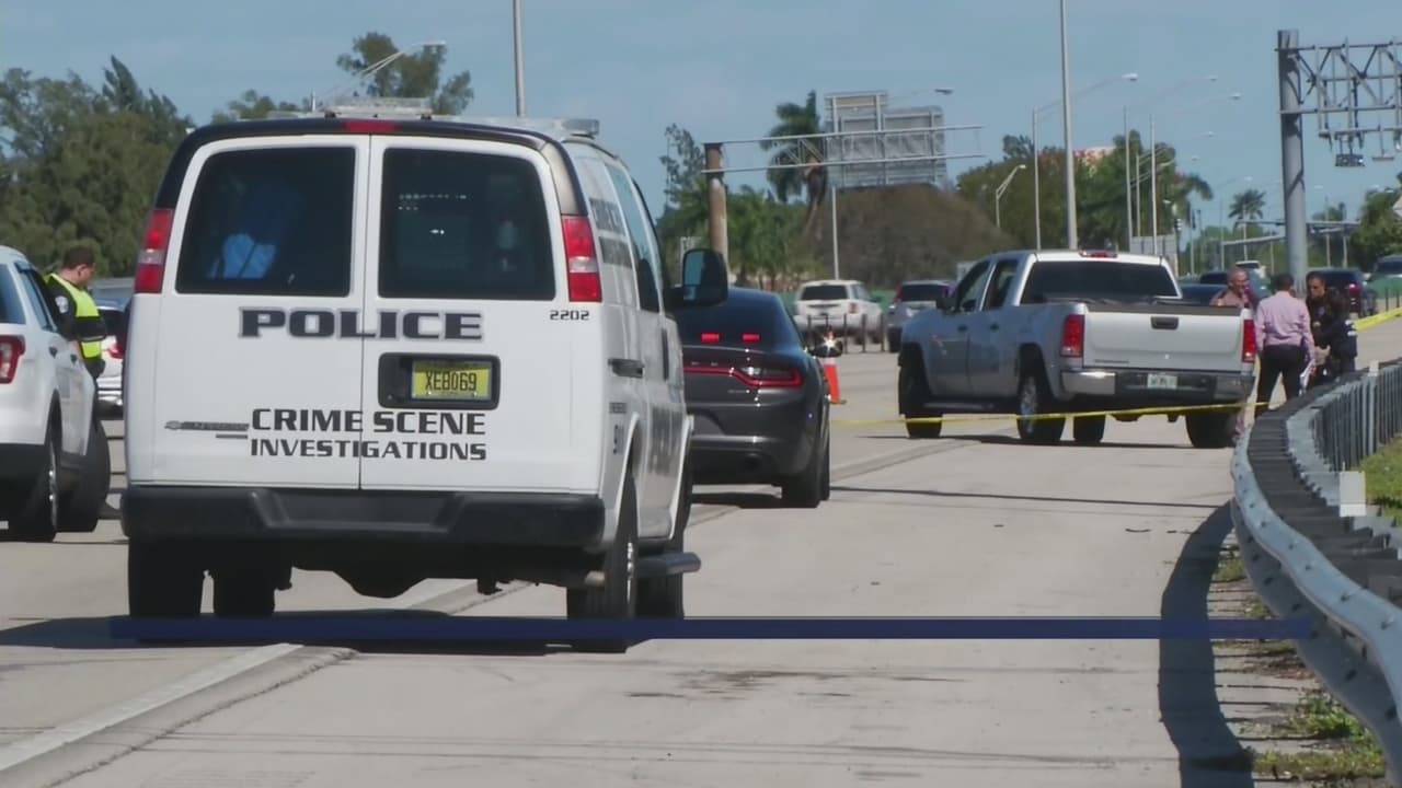 Buscan a un conductor que baleó a otro en la I-95 