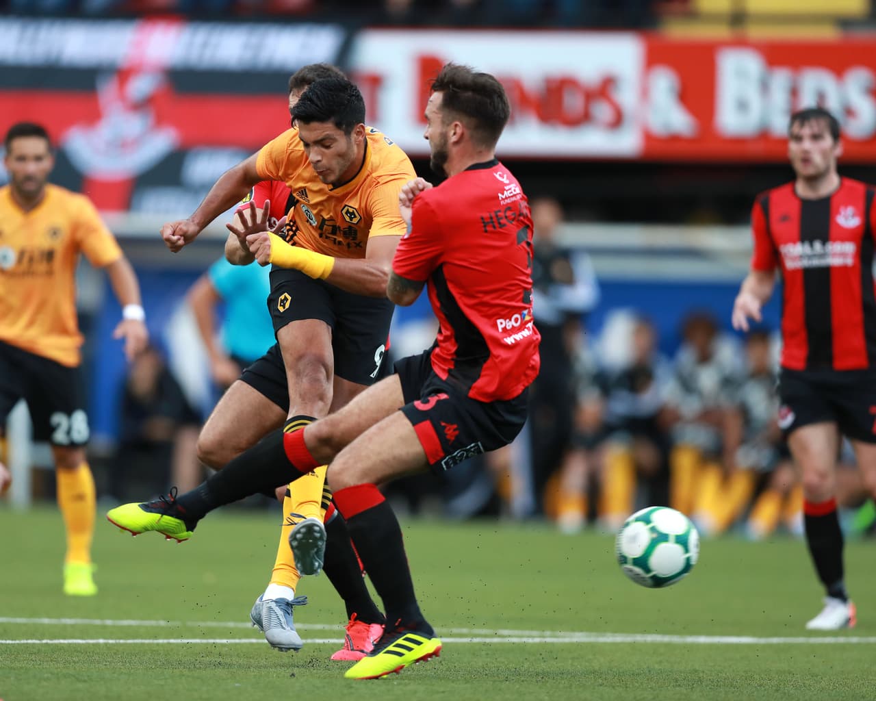 El dorsal '9' de la escuadra inglesa fue determinante para su equipo en la zona de ataque.