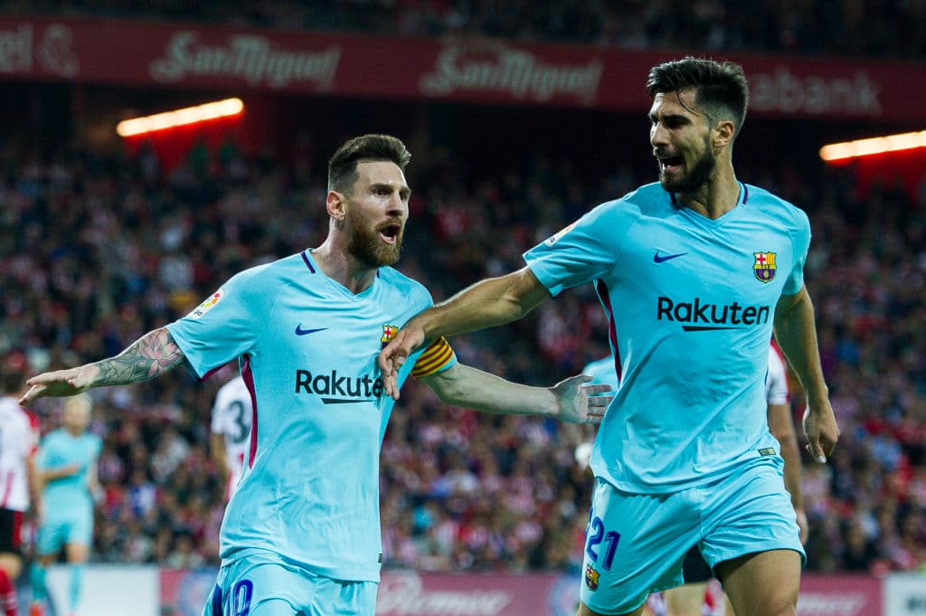 Andre Gomes formó parte del Barcelona junto con Messi. Con Cristiano compartió cancha con la Selección de Portugal.