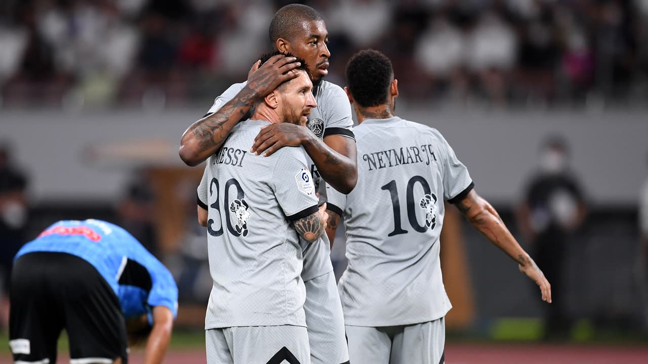 Messi y Kimpembe regresaron a entrenar con el Paris Saint-Germain