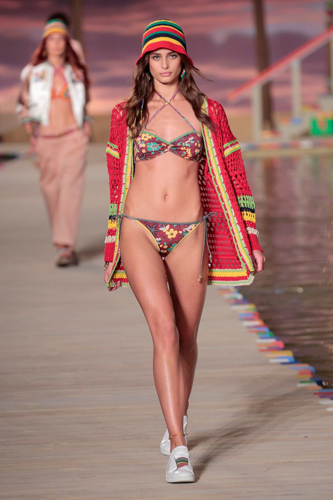 La paleta de colores que se utilizó fue extensa.