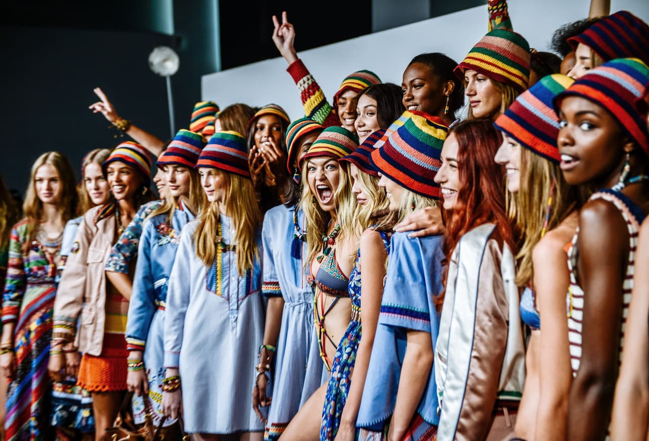 Fue una gran fiesta de moda, tanto para los asistentes como para los modelos.