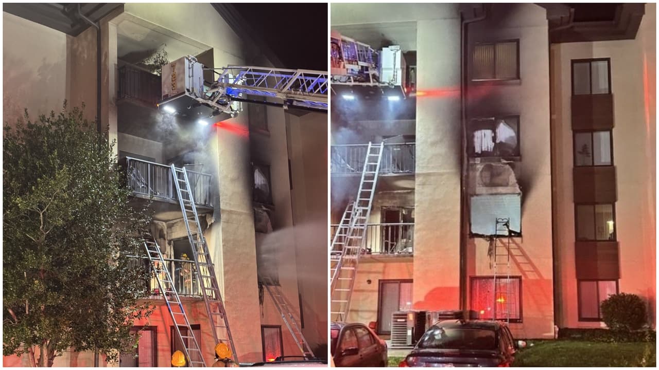 Cenizas causan incendio en apartamentos de Rockville; una persona herida y daños de $2 millones
