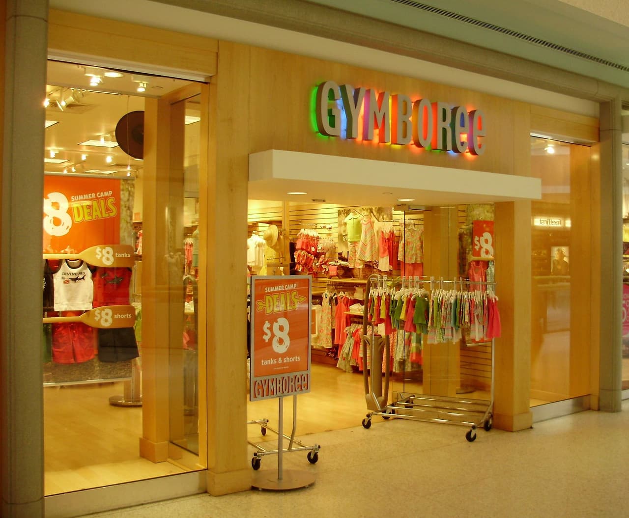<b>Gymboree</b>, la popular tienda de ropa infantil con sede en San Francisco, se declaró en bancarrota del Capítulo 11 en enero 2019 y anunció el cierre de unas 800 tiendas Gymboree y Crazy 8 en Estados Unidos y Canadá.