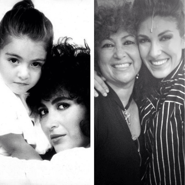 Amanda Miguel y su hija, Ana Victoria