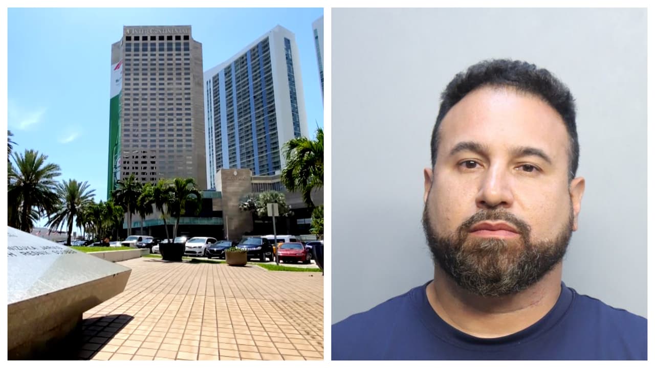 Lo arrestan por prostituir en un hotel de Miami a una mujer que conoció en una aplicación de citas
