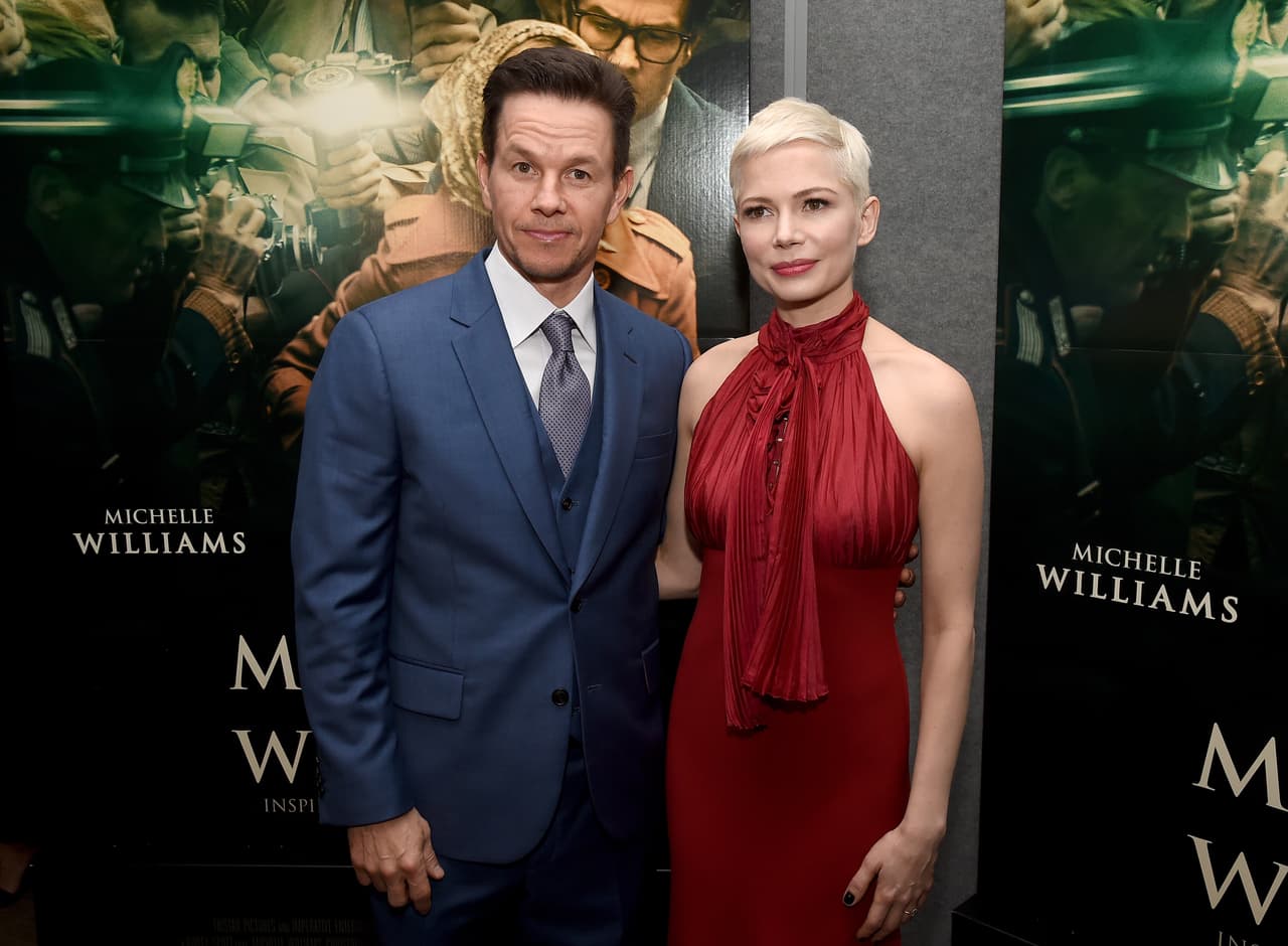 Mark Wahlberg y Michelle Williams