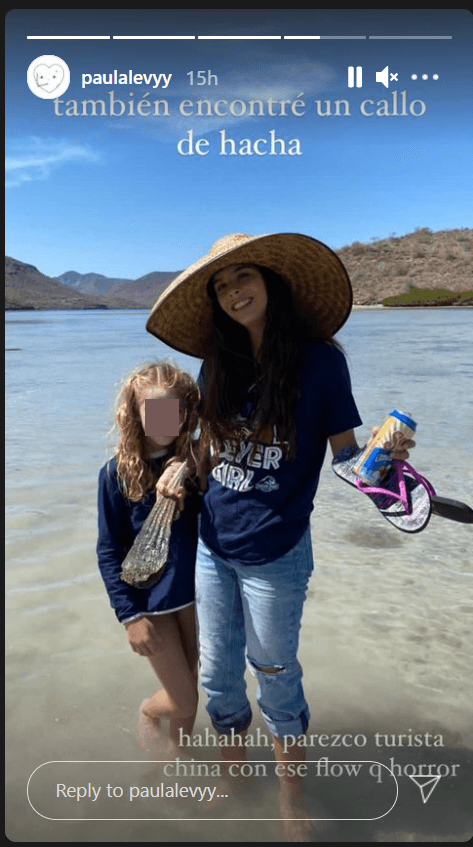 Paula Levy compartió algunas fotografías de su viaje familiar y dejó atrás la polémica que inició en diciembre del año pasado.