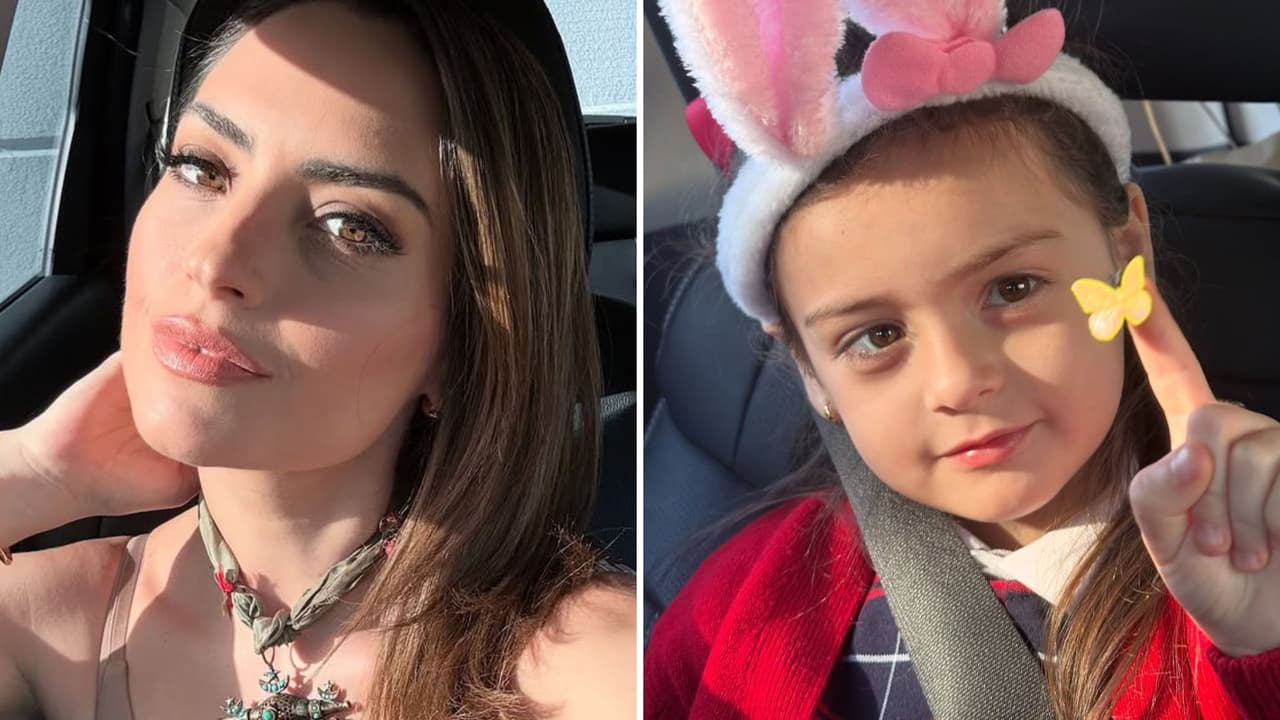 Hija de Michelle Galván conmueve con lo que hace día y noche tras saber que será hermana mayor