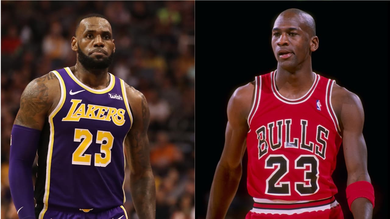 LeBron y Jordan ‘se retan’ mutuamente para ver quién es el mejor de todos los tiempos