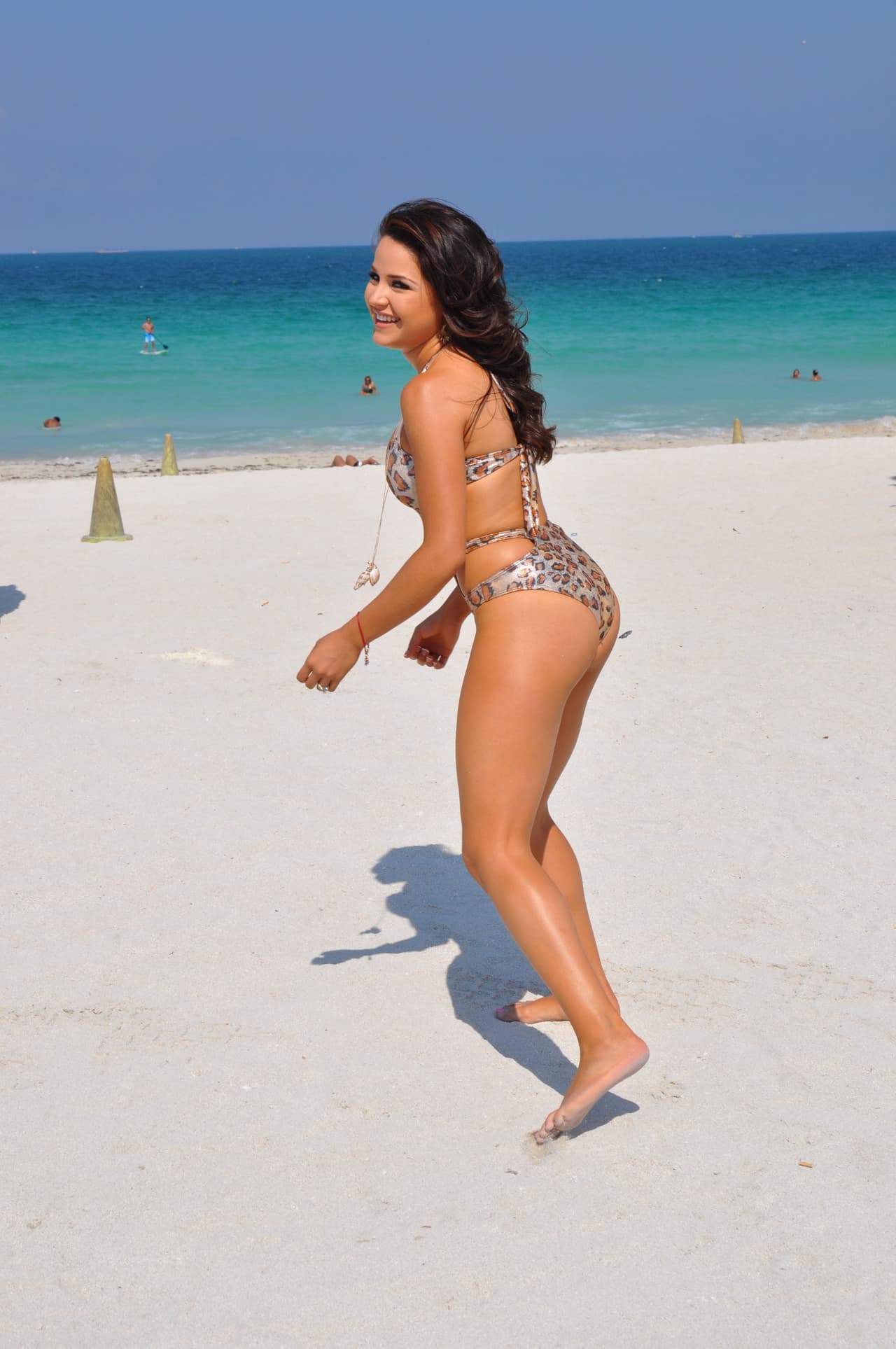 Gredmarie tuvo que bailar en el tubo, posar con animales, ser conductora de TV y escuchar las palabras de los jueces para ganarse un puesto en la final.