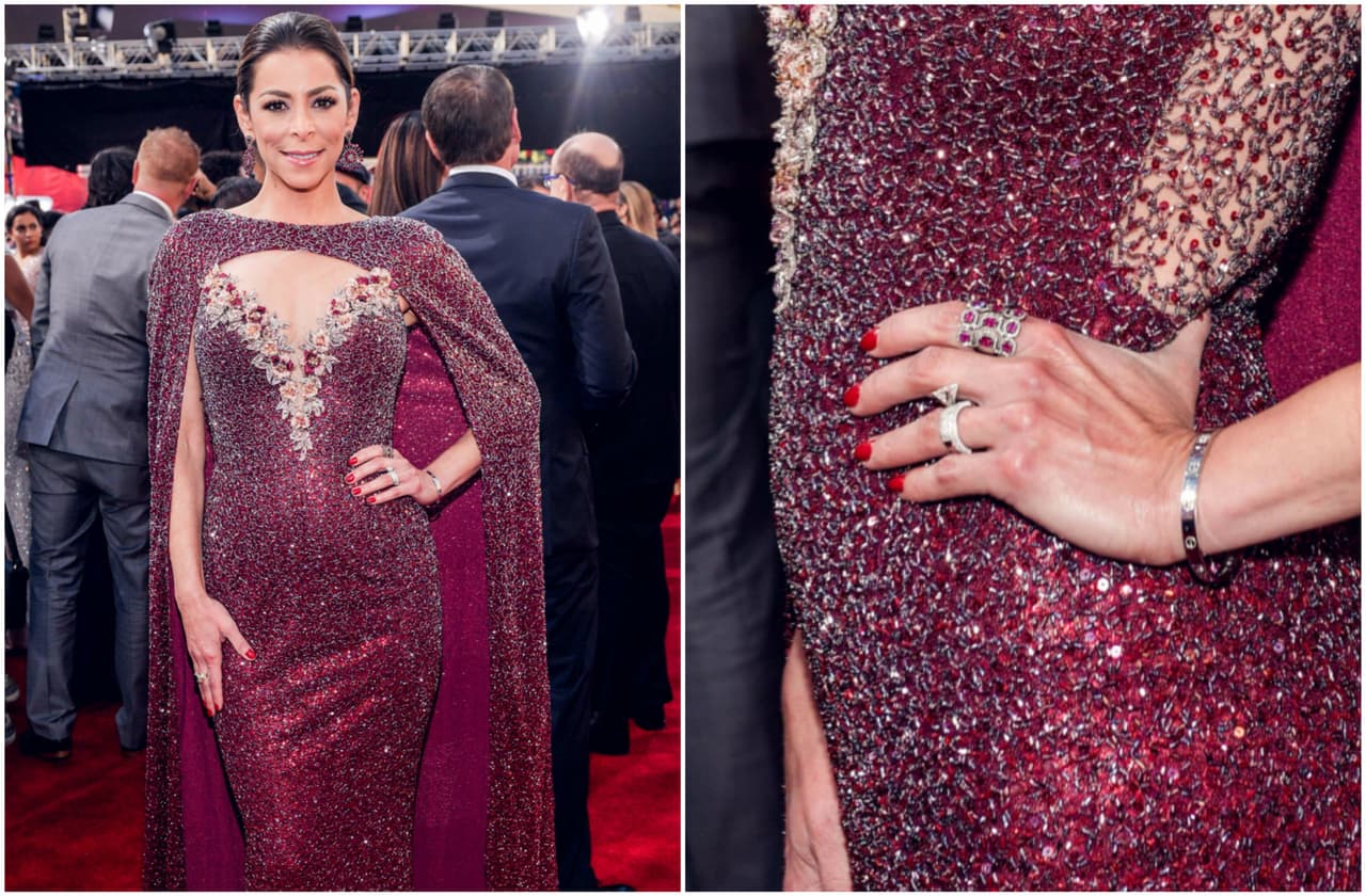 Lourdes Stephen siempre da cátedra de buen vestir y sus uñas no fueron la excepción.