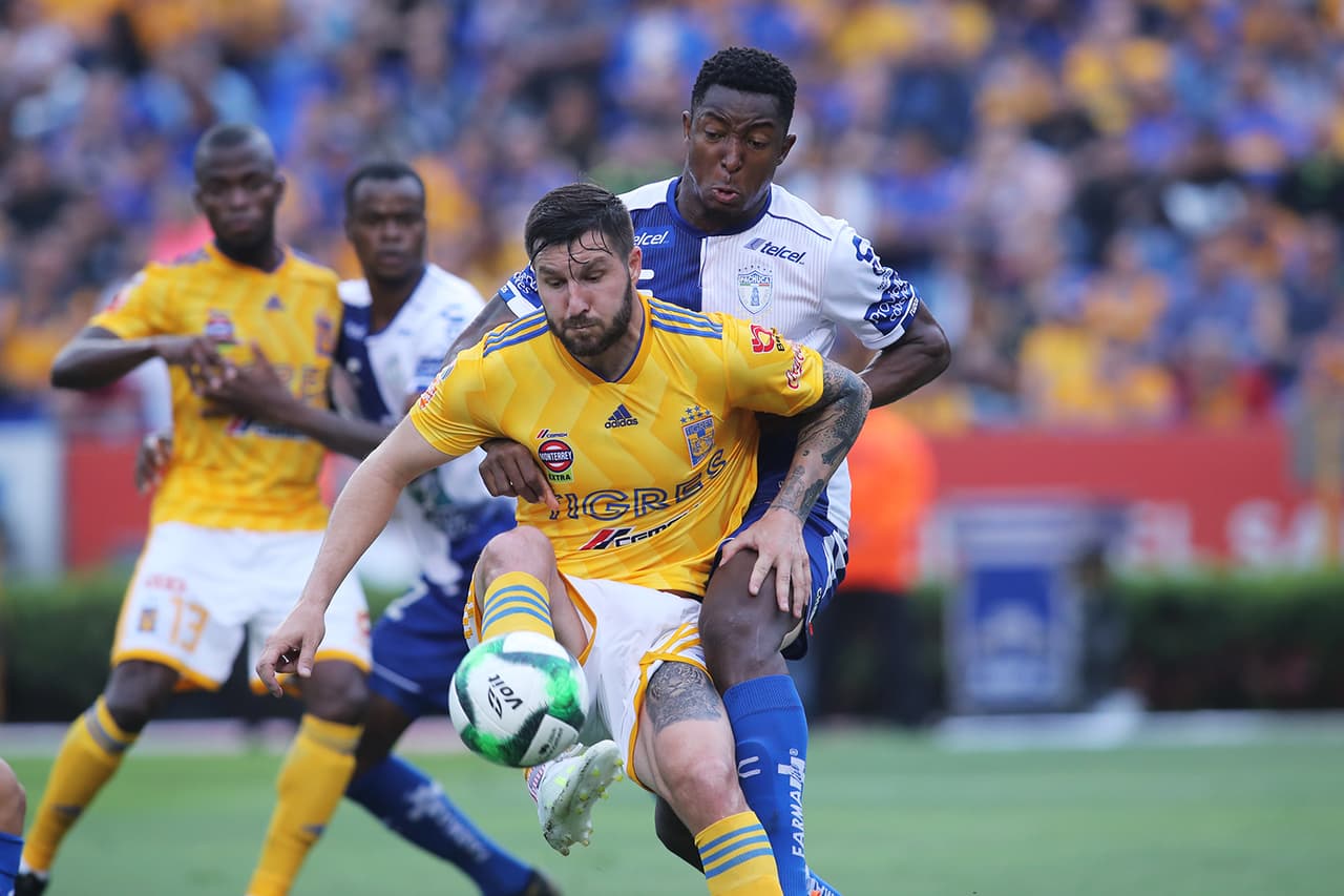 El delantero francés no tuvo un juego sencillo puesto que la marcación sobre los atacantes de Tigres fue intensa.