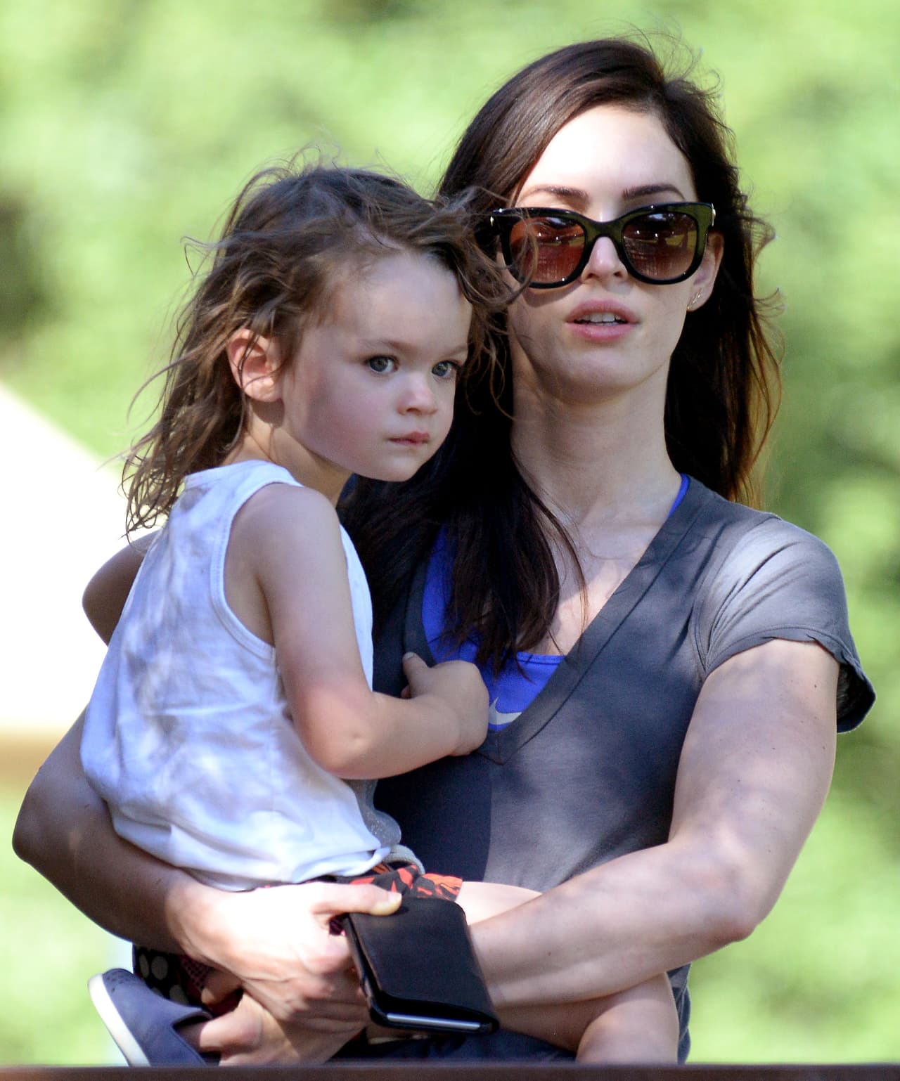 Tanto Megan y Brian siempre se han mostrado muy apegados a sus dos pequeños.