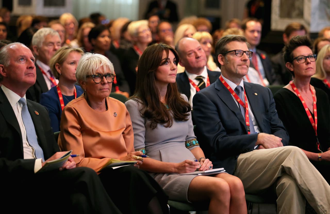 El evento al que fue se llamó la Place2Be Headteacher Conference.