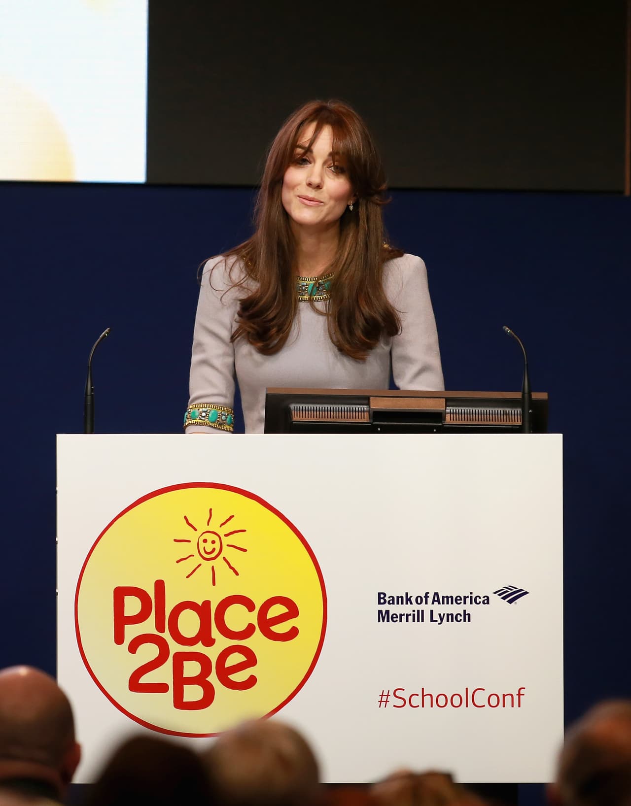 Place2Be ofrece apoyo a niños en la escuela, algo que motiva mucho a la Duquesa.