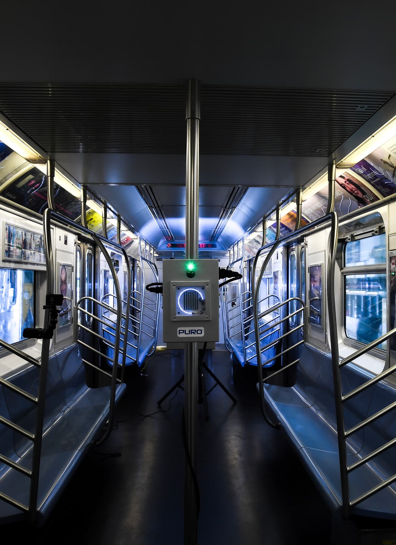 Además del actual plan de limpieza nocturno, la MTA está lanzando un plan piloto para aniquilar el coronavirus usando tecnología de luz ultravioleta.