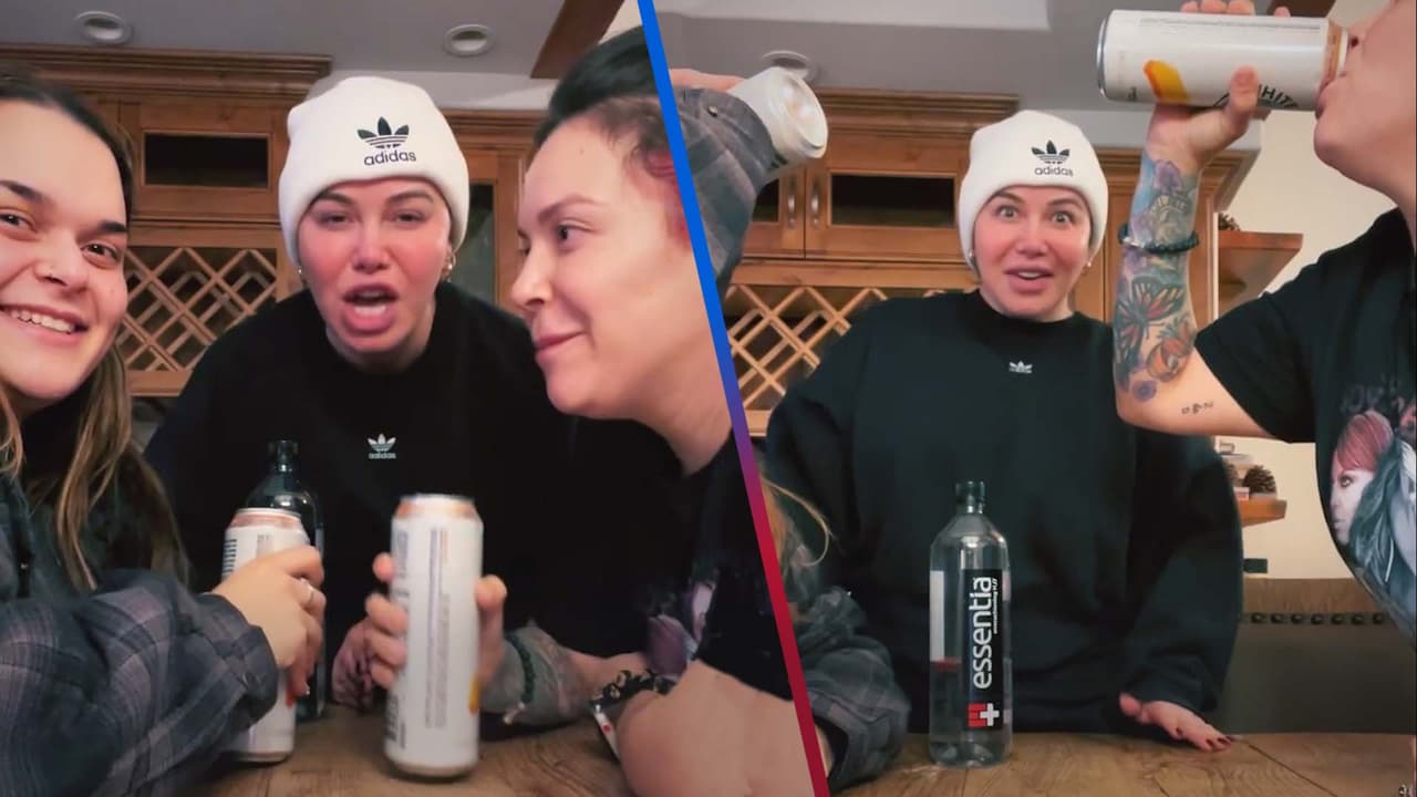 Chiquis reta a sus hermanas Jackie y Jenicka a tener una batalla de cervezas