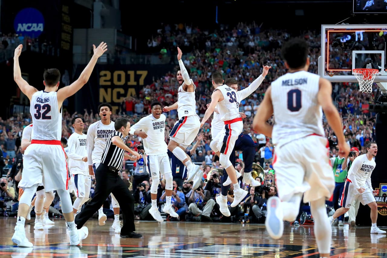 Gonzaga buscará hacer historia ante North Carolina.