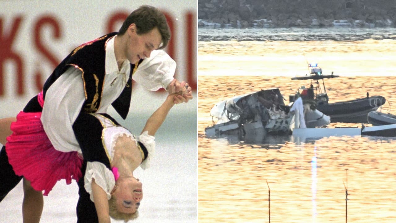 Famosos patinadores de EEUU y Rusia entre pasajeros de avión que se estrella en DC: esto se sabe