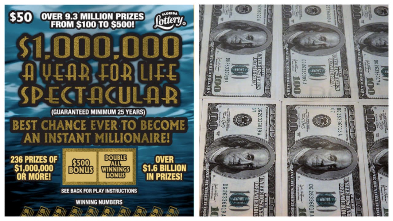 A los 40 años hombre de Miami se convierte en millonario con el raspadito de la Lotería