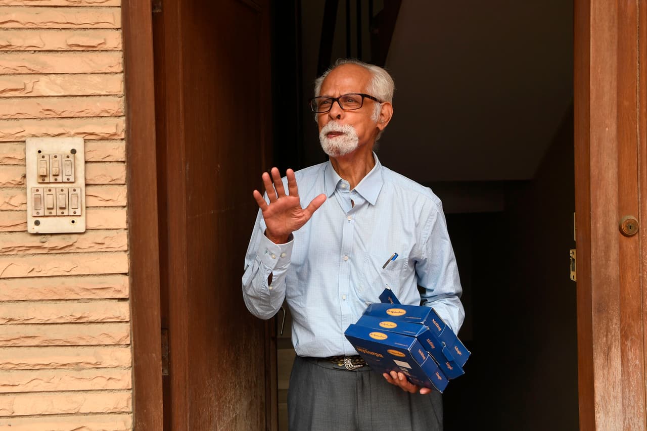 El tío de Kamala Harris, el académico Balachandran Gopalan, declaró a la AFP desde Nueva Delhi que siempre supo que triunfaría.
<br>