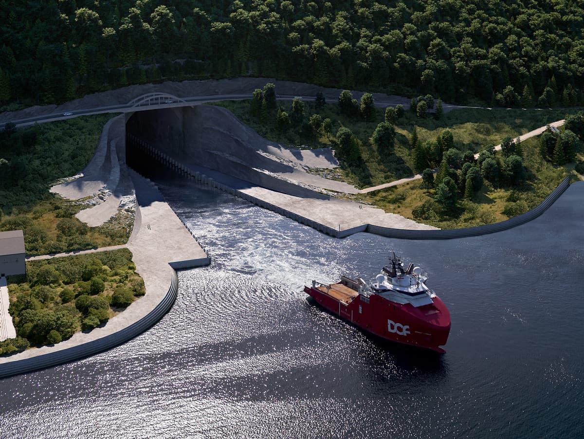 Noruega, un país de tradición marítima, anunció que construirá el primer túnel destinado exclusivamente para uso de barcos. Este mega proyecto, 
<b>llamado <i>Stad Ship Tunnel</i></b>, recibió luz verde por parte del gobierno tras cuatro años de análisis y pruebas.
<br>