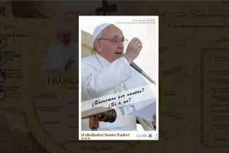 . Foto tomada de la página del Vaticano.