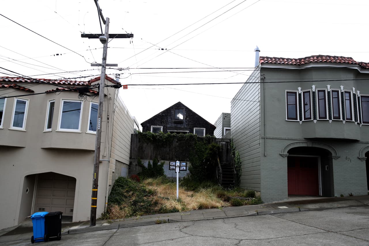 La propiedad de 640 pies cuadrados está ubicada en el número 863 de Carolina Street, en el céntrico barrio de Potrero Hill.