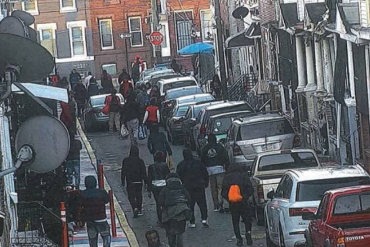 Imagen de las supuestas operaciones de la organización de narcotráfico de la Calle Weymouth.