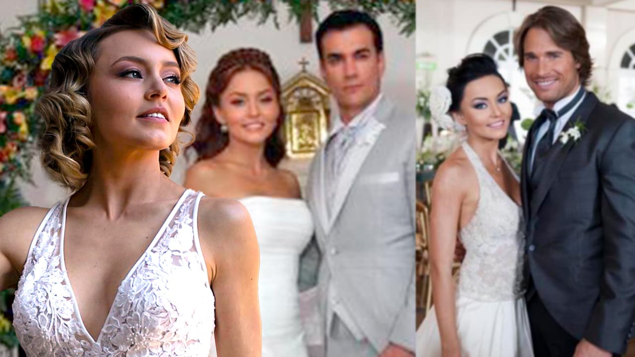 Una a una, las 11 bodas de Angelique Boyer en las telenovelas (4 son con Rulli)
