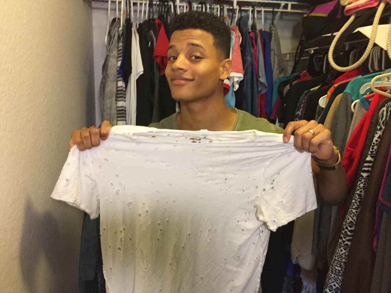 Las camisetas siempre estarán en su ropero.