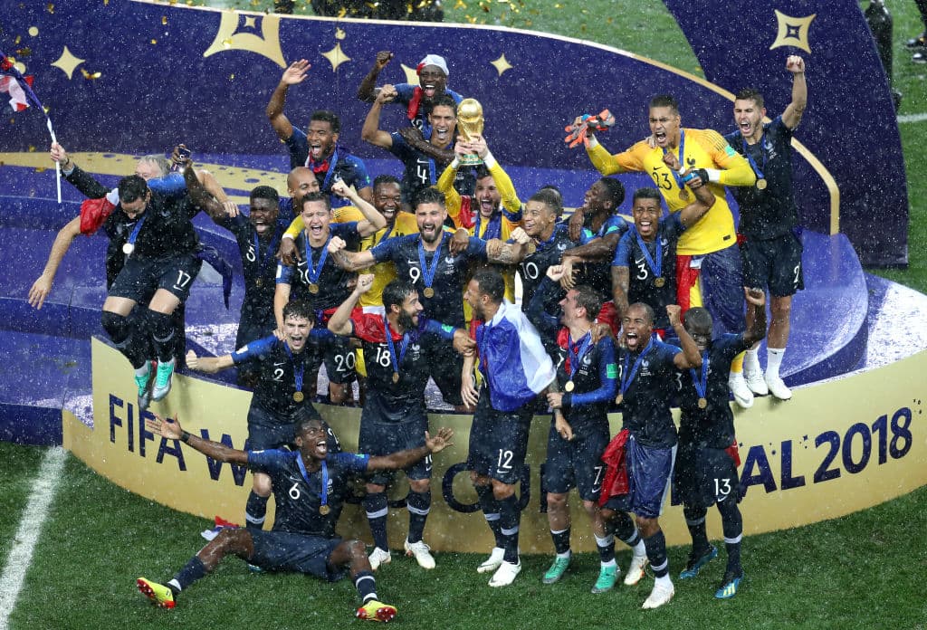 Así fue la fiesta y el festejo de Francia como campeón del Mundial de Rusia 2018, el segundo en su palmarés.