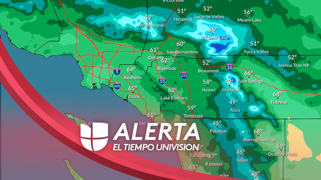 Lluvia y nieve podrían complicar tus viajes en las próximas horas en el sur de California