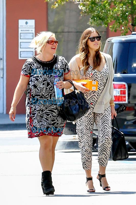 Ni hablar de la ex modelo que ahora luce más contenta que de costumbre.